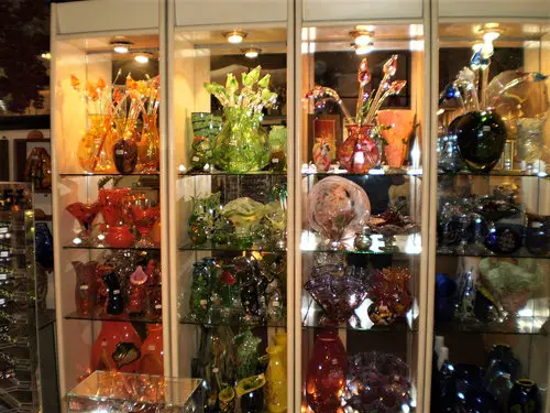 Glass items at Faizy Crystal