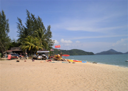 Watersports at Pantai Tengah