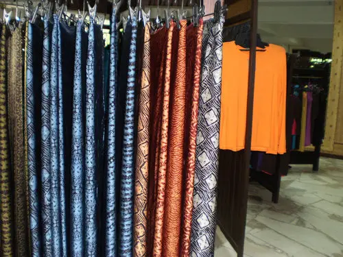 Batik silk prints, Atma Alam