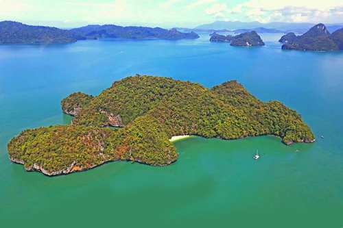 Langkawi from Helicopter