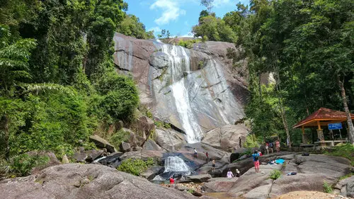 Telaga tujuh waterfalls