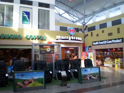 Cafes at Langkawi airport