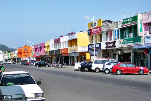 Shops in Kuah Town