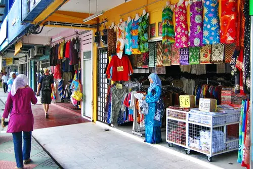 Clothing shops at Kuah Langkawi